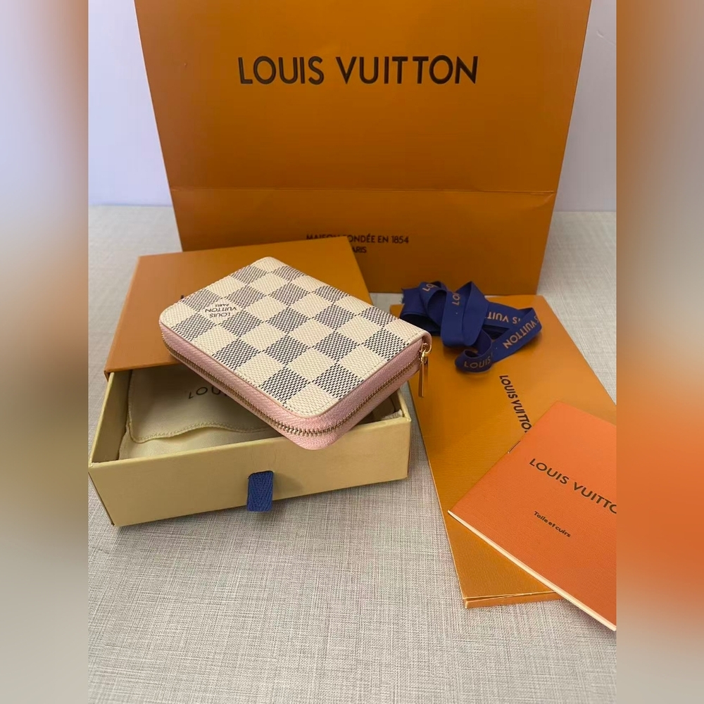 Louis Vuitton Damier Azur Zippy Coin Purse - Picture 3 of 10